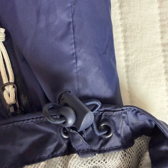 Men's Blue and White Windbreaker Jacket size M - Picture 5 of 9